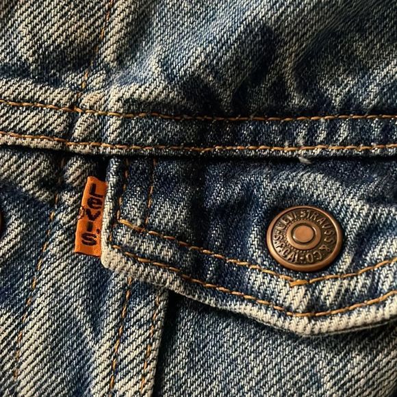 Levi’s Kids Vintage Orange Tab Jacket - Picture 12 of 16
